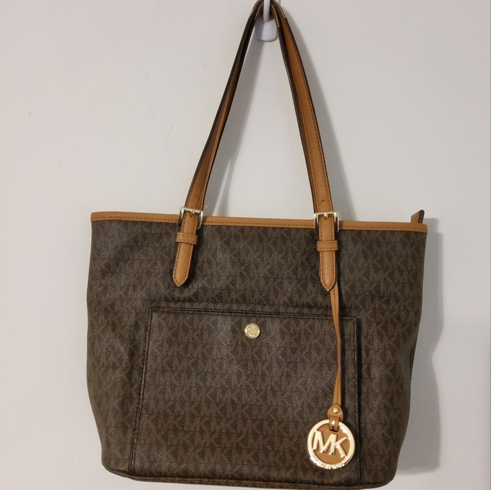 Michael Kors Brown Tote Bag
